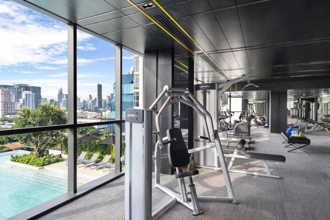 Ascott Embassy Sathorn Bangkok Hotel Exterior photo The gym at the 1080 Residences