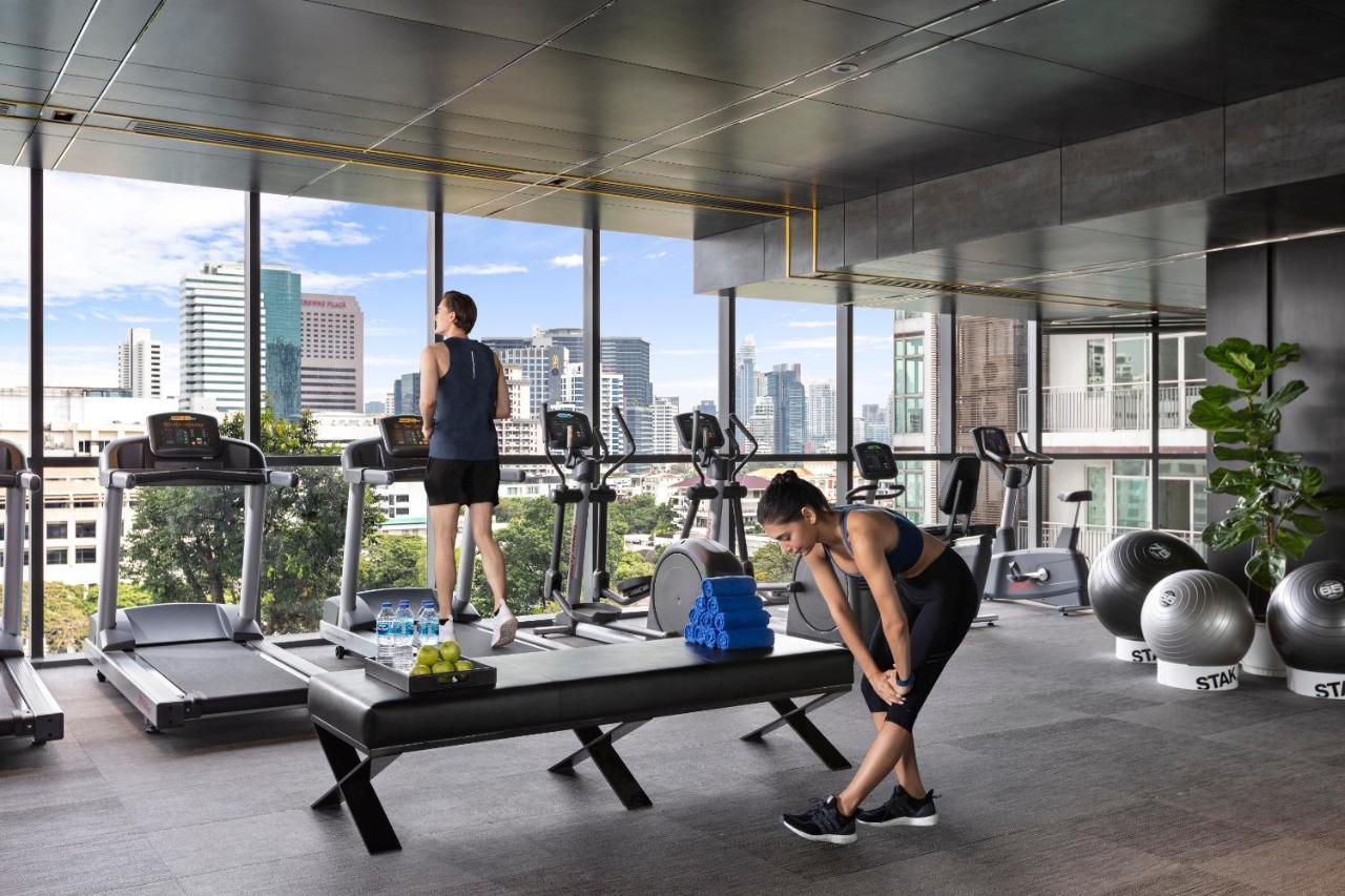 Ascott Embassy Sathorn Bangkok Hotel Exterior photo The gym at The Standard