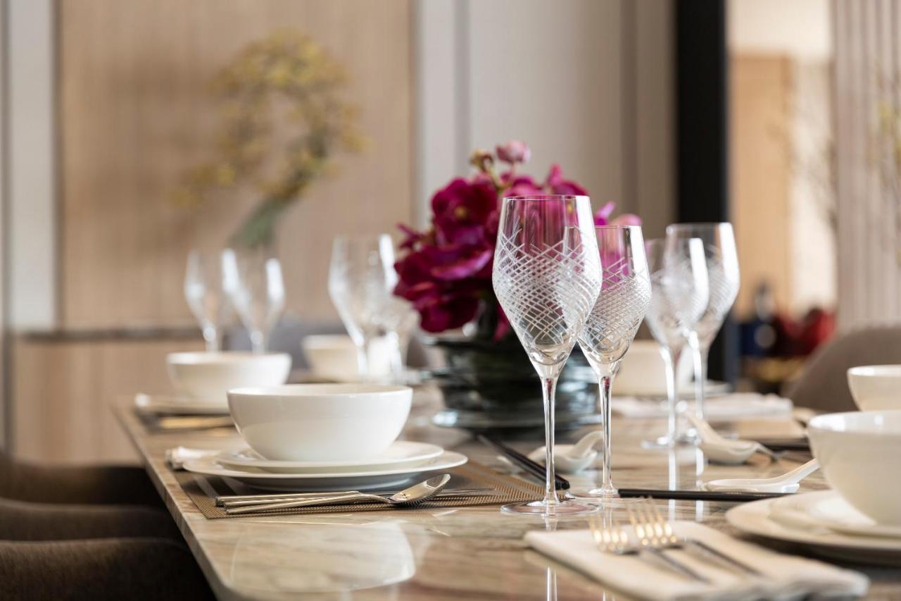 Ascott Embassy Sathorn Bangkok Hotel Exterior photo Tableware