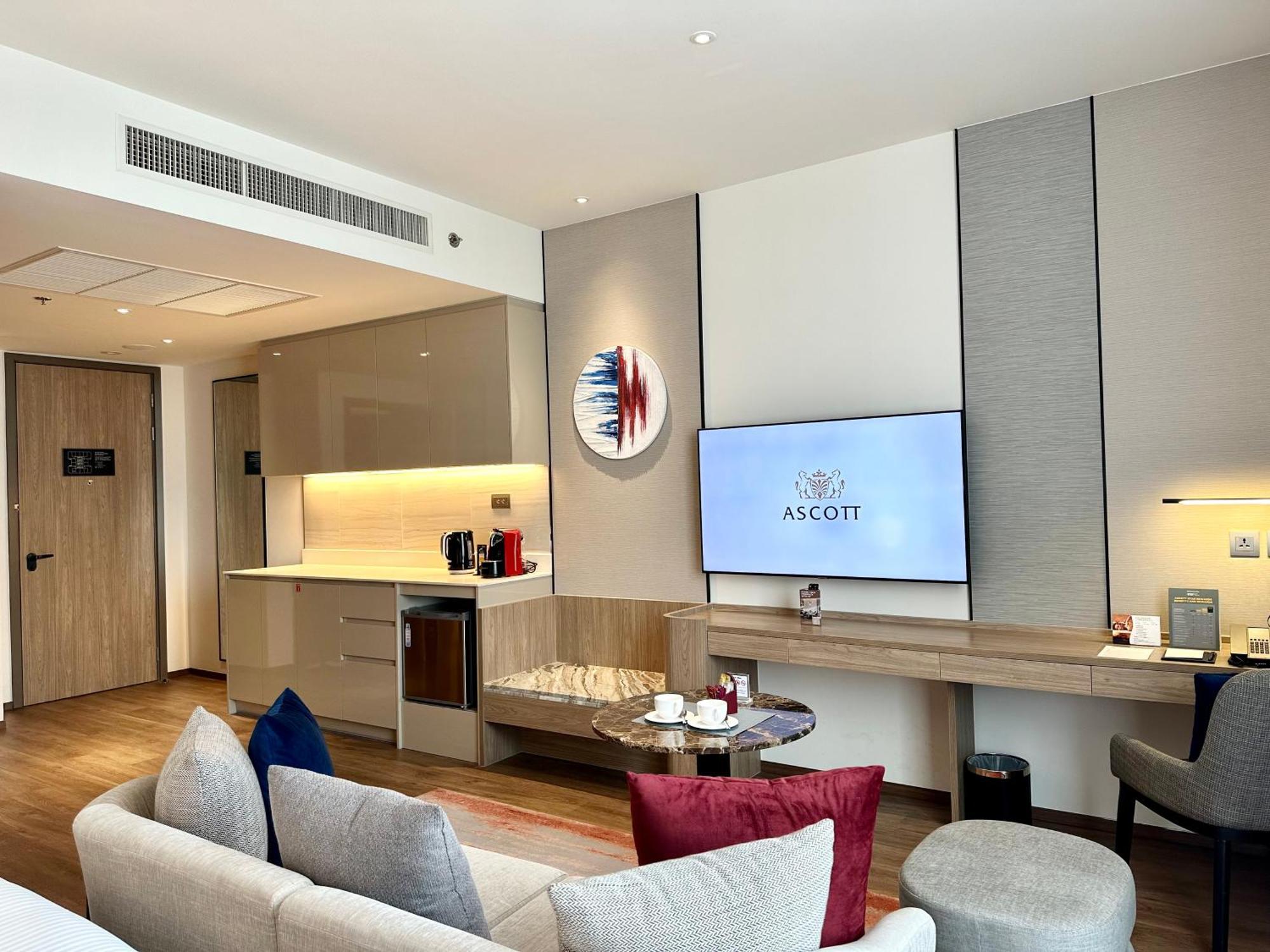 Ascott Embassy Sathorn Bangkok Hotel Exterior photo A suite at Ascott Suites, Kuala Lumpur