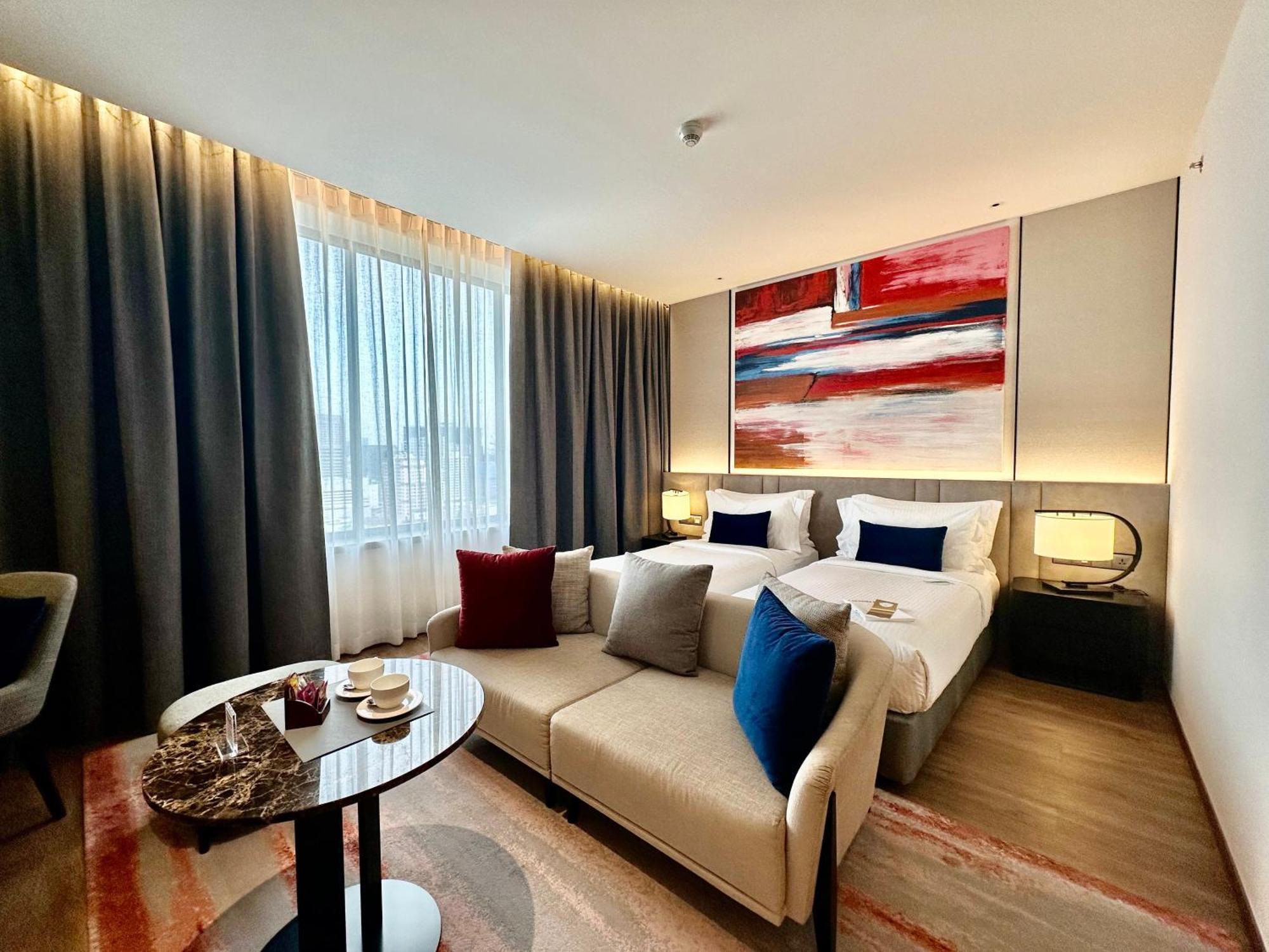 Ascott Embassy Sathorn Bangkok Hotel Exterior photo Deluxe Room