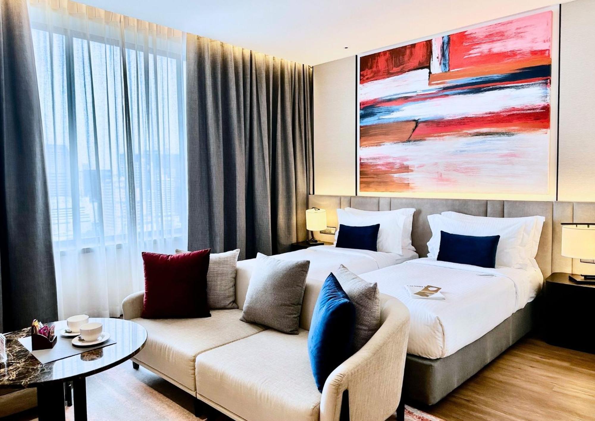 Ascott Embassy Sathorn Bangkok Hotel Exterior photo Deluxe Room