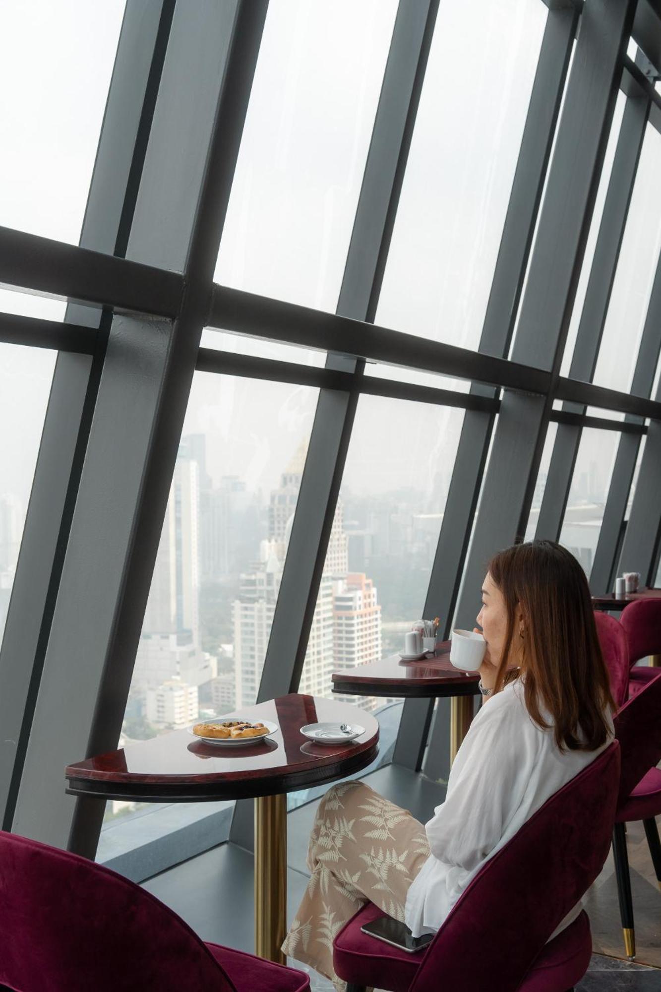 Ascott Embassy Sathorn Bangkok Hotel Exterior photo View from the 39th floor
