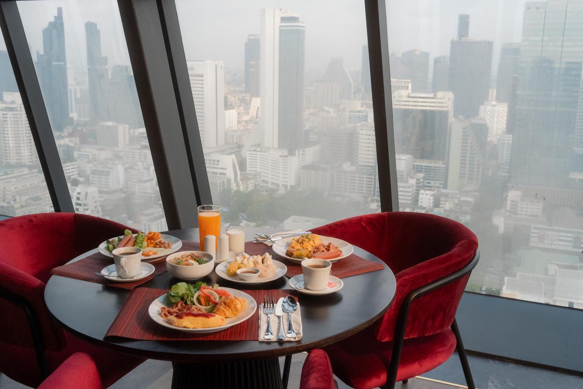 Ascott Embassy Sathorn Bangkok Hotel Exterior photo The 87th floor restaurant