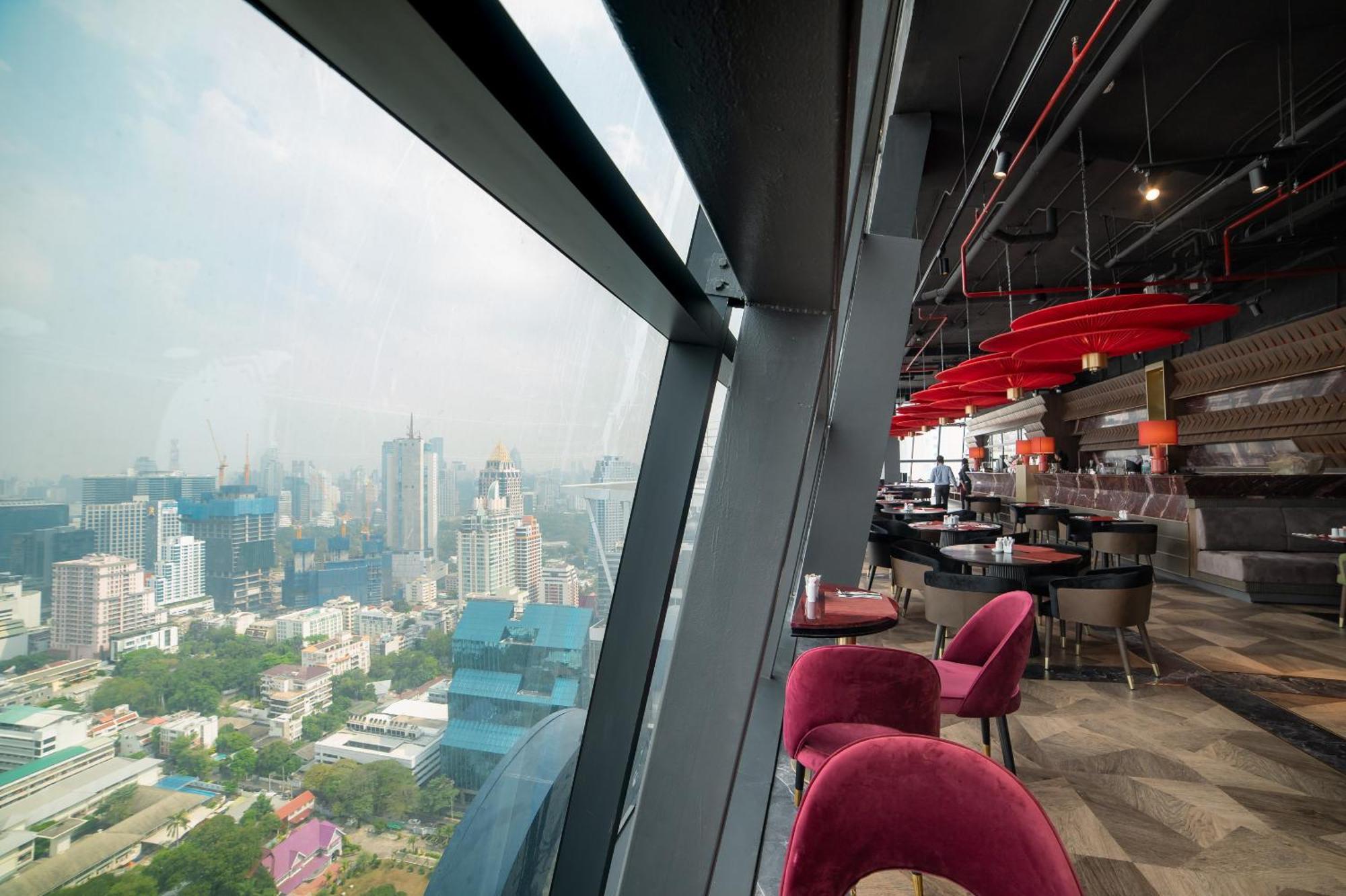 Ascott Embassy Sathorn Bangkok Hotel Exterior photo View from the bar