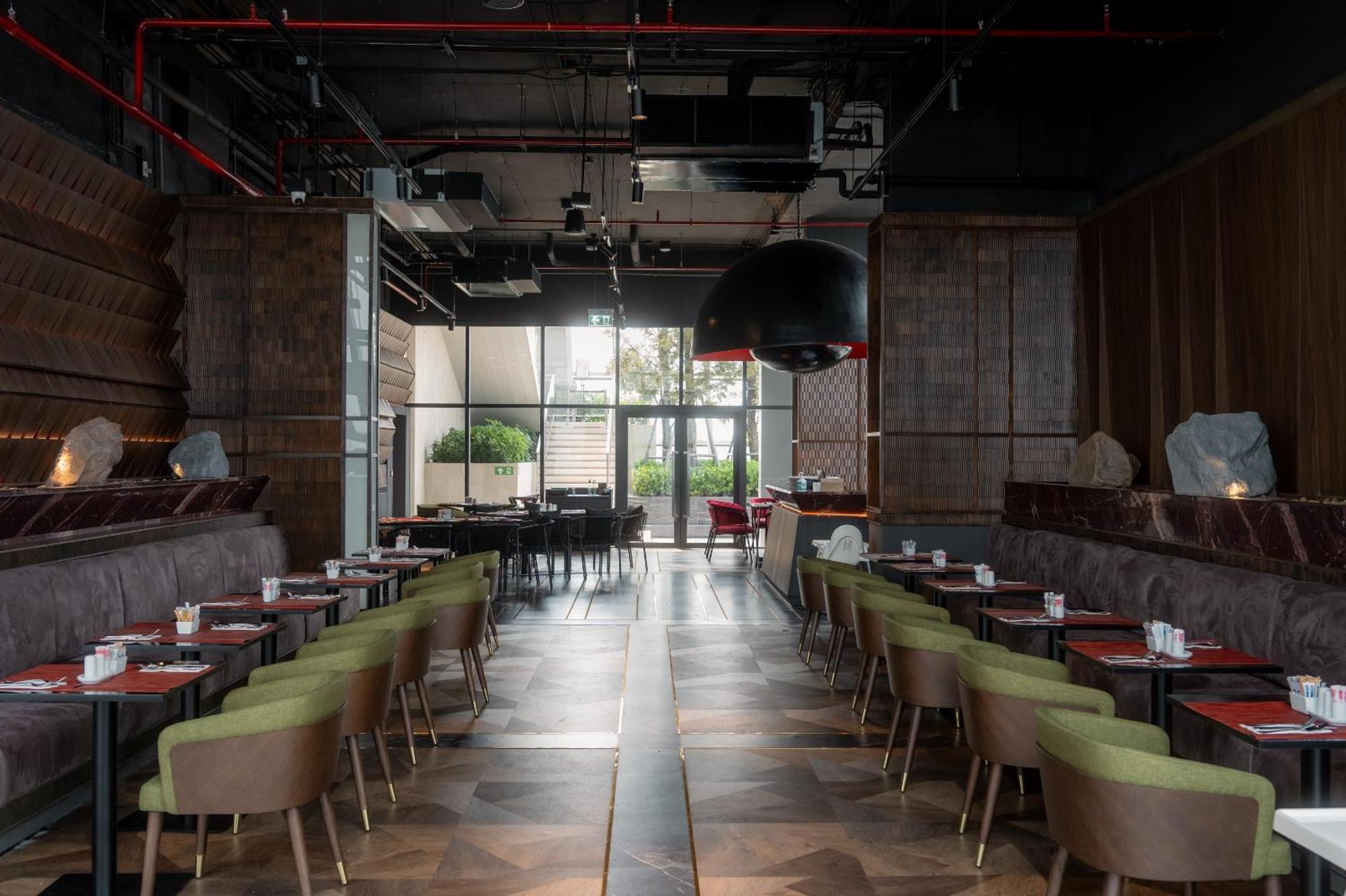 Ascott Embassy Sathorn Bangkok Hotel Exterior photo Interior of the restaurant