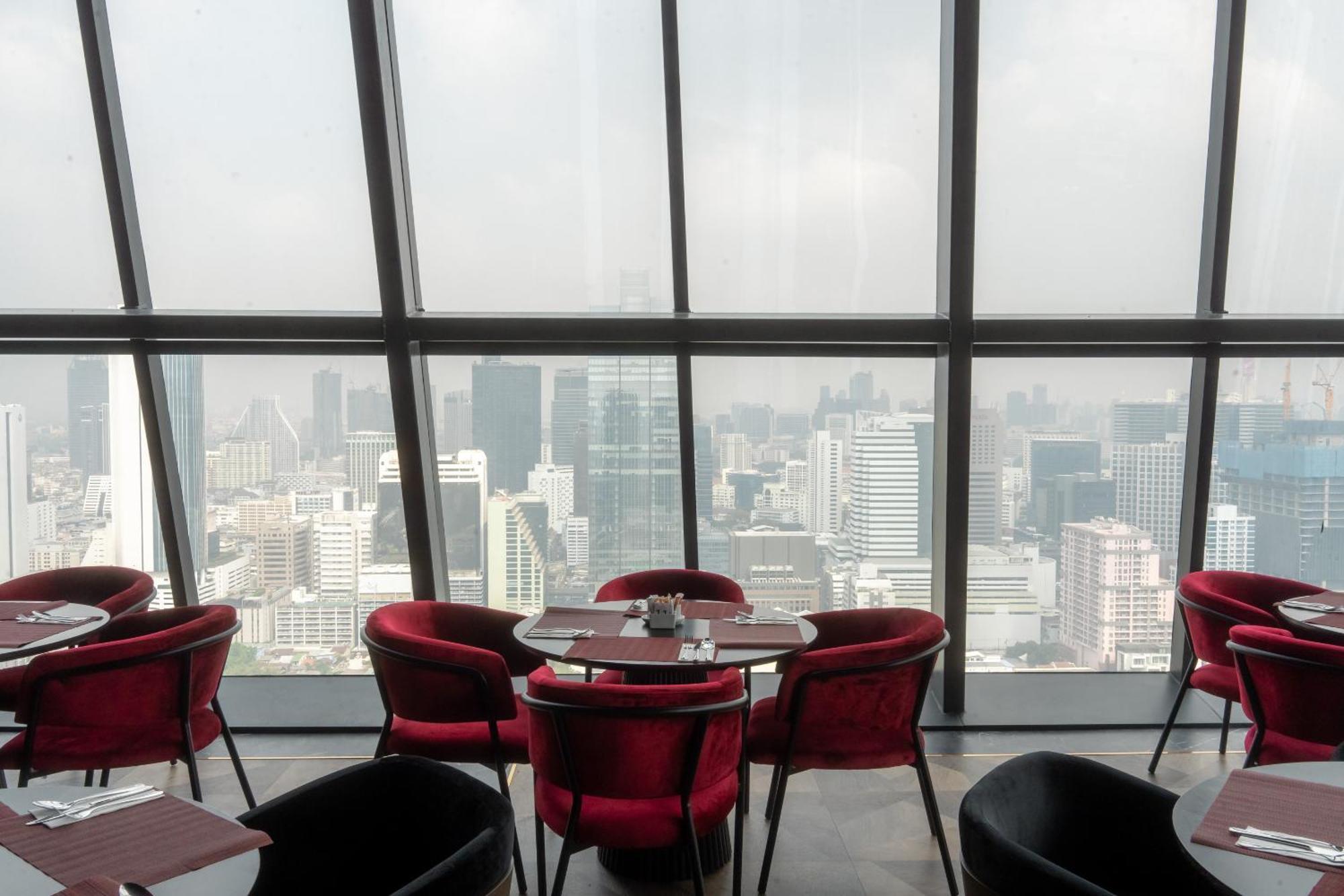 Ascott Embassy Sathorn Bangkok Hotel Exterior photo View from the restaurant